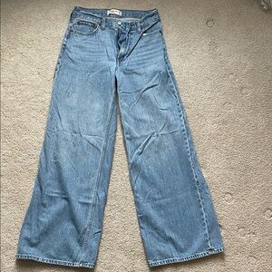 Abercrombie & Fitch Light Blue Flare Jeans